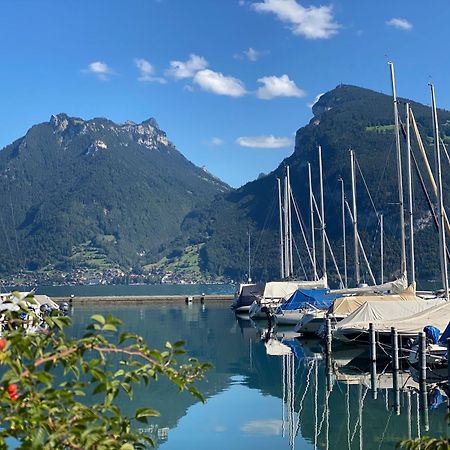 Faulensee Herrlicher Blick Auf Berge Und See מראה חיצוני תמונה